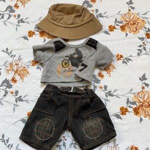 Build a Bear 3- piece outfit